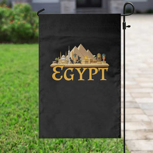 Ancient Egypt Pyramids Sphinx Graphic Garden Flag Vintage Egypt Anubis History Buff Travel Souvenir TS02 Print Your Wear