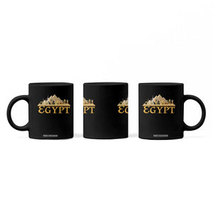 Ancient Egypt Pyramids Sphinx Graphic Coffee Mug Vintage Egypt Anubis History Buff Travel Souvenir TS02 Print Your Wear