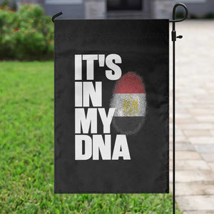 Egypt It's In My DNA Flag Fingerprint Graphic Garden Flag Egyptian Heritage Pride Roots TS02 Print Your Wear