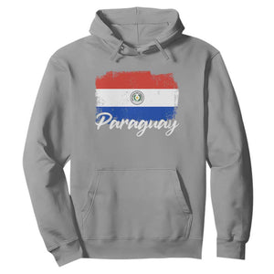 Vintage Paraguay Flag Paraguaya Heritage Pride Roots Hoodie TS02 Sport Gray Print Your Wear