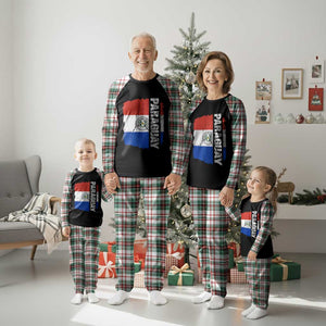 Paraguay Proud Roots Vintage Paraguaya Flag Heritage Pride Plaid Pajama Set TS02 Print Your Wear