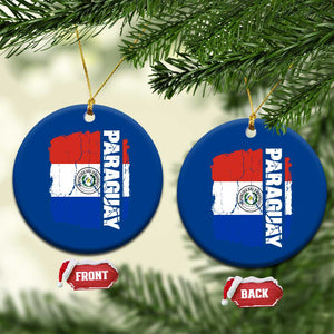 Paraguay Proud Roots Vintage Paraguaya Flag Heritage Pride Ceramic Ornament TS02 1pc Blue Print Your Wear