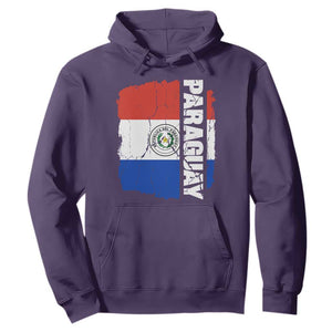Paraguay Proud Roots Vintage Paraguaya Flag Heritage Pride Hoodie TS02 Purple Print Your Wear