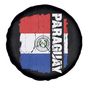 Paraguay Proud Roots Vintage Paraguaya Flag Heritage Pride Spare Tire Cover TS02 Print Your Wear