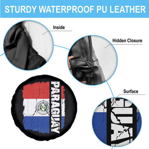 Paraguay Proud Roots Vintage Paraguaya Flag Heritage Pride Spare Tire Cover TS02 Print Your Wear
