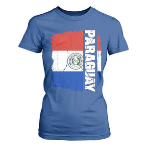 Paraguay Proud Roots Vintage Paraguaya Flag Heritage Pride T Shirt For Women TS02 Royal Blue Print Your Wear