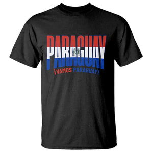 Vamos Paraguay Long Live Soccer Cheer T Shirt Patriotic Paraguaya Futbol Football Fans Pride TS02 Black Print Your Wear
