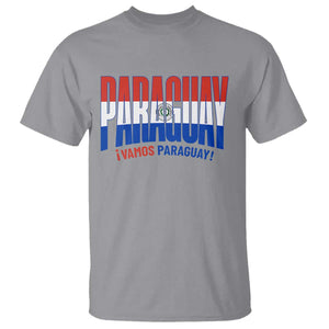 Vamos Paraguay Long Live Soccer Cheer T Shirt Patriotic Paraguaya Futbol Football Fans Pride TS02 Sport Gray Print Your Wear