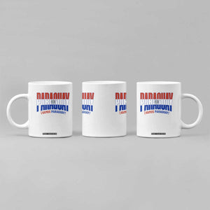 Vamos Paraguay Long Live Soccer Cheer Coffee Mug Patriotic Paraguaya Futbol Football Fans Pride TS02 Print Your Wear