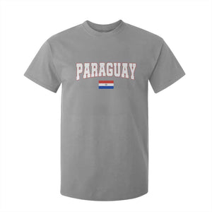 Paraguay Retro Athletic Varsity Style T Shirt For Kid Paraguaya Flag Country Pride Heritage TS02 Print Your Wear