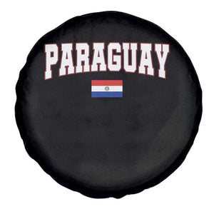 Paraguay Retro Athletic Varsity Style Spare Tire Cover Paraguaya Flag Country Pride Heritage TS02 Print Your Wear