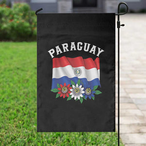 Paraguay Flag Passion Flower Mburucuya Graphic Garden Flag Paraguaya Hispanic Latino Heritage Cultura Pride TS02 Print Your Wear