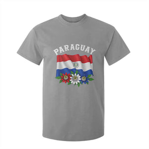 Paraguay Flag Passion Flower Mburucuya Graphic T Shirt For Kid Paraguaya Hispanic Latino Heritage Cultura Pride TS02 Print Your Wear
