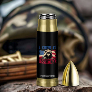 Funny I Knew It Im Surrounded by Axxholes Sci-fi Meme Bullet Tumbler Patriotic Space Parody USA Flag Sarcastic 1980s Movie Quote TS02 Print Your Wear
