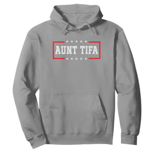 Aunt Tifa Hoodie Funny Political Sarcasm Patriotic TS02 Sport Gray Print Your Wear