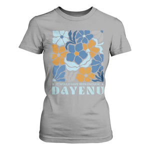 Dayenu Passover Jewish Holiday Floral Retro T Shirt For Women It Would Have Been Enough Meaningful Seder Gift TS02 Sport Gray Print Your Wear