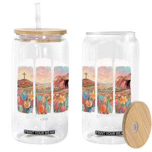 A Lot Can Happen In Three Days Christian Easter Glass Can Empty Tomb Cross Landscape Faith Inspirational Gift TS02 Print Your Wear