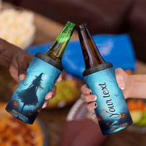 Halloween Witch Into The Woods 4 in 1 Can Cooler Tumbler Personalized TS04 Print Your Wear