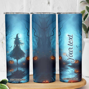 Halloween Witch Into The Woods Skinny Tumbler Personalized TS04 Print Your Wear