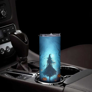 Halloween Witch Into The Woods Skinny Tumbler Personalized TS04 Print Your Wear