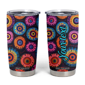 Crochet Pattern Tumbler Cup Personalized TS04 Multicolor Print Your Wear
