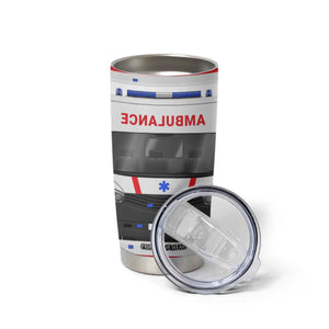 Ambulance Car Personalized Tumbler Cup TS04 Print Your Wear