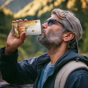 Pumpkin Autumn Leaves Personalized 4 in 1 Can Cooler Tumbler TS04 Print Your Wear