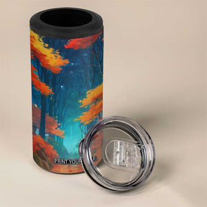 Autumn Road Personalized 4 in 1 Can Cooler Tumbler TS04 Print Your Wear