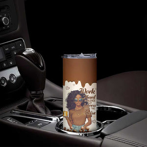 Work Hard In Silence Let Success Make The Noise Skinny Tumbler Personalized TS04 Print Your Wear