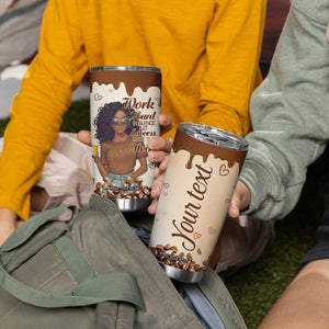 Work Hard In Silence Let Success Make The Noise Tumbler Cup Personalized TS04 Print Your Wear