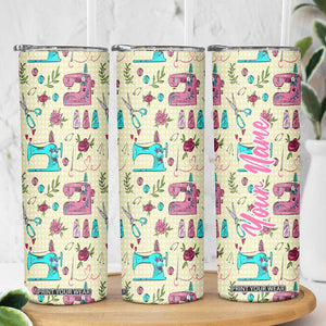 Sewing Pattern Skinny Tumbler Personalized TS04 Print Your Wear