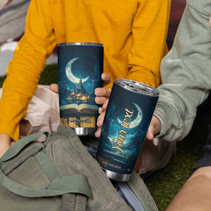 Book Opens New World Tumbler Cup Personalized TS04 Print Your Wear