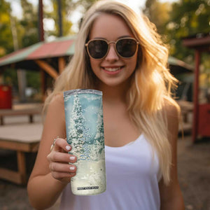 Faith Christmas Angels Skinny Tumbler Personalized TS04 Print Your Wear