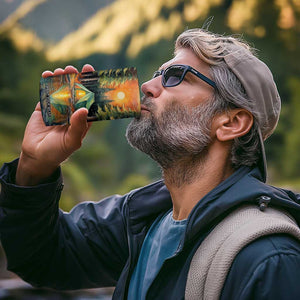 Camping In The Wood 4 in 1 Can Cooler Tumbler Personalized TS04 Print Your Wear