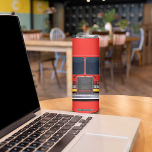 Firetruck Firefighter Skinny Tumbler Personalized TS04 Print Your Wear