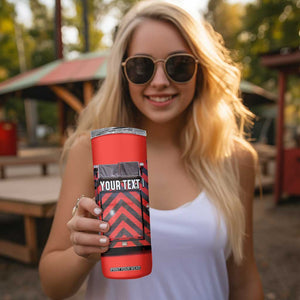 Firetruck Firefighter Skinny Tumbler Personalized TS04 Print Your Wear