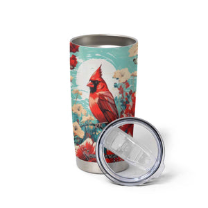Cardinal Retro Style Tumbler Cup Personalized TS04 Print Your Wear