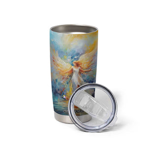 Colorful Faith Angel Tumbler Cup Personalized TS04 Print Your Wear