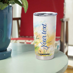 Cardinal Flower Tumbler Cup Personalized TS04 Print Your Wear