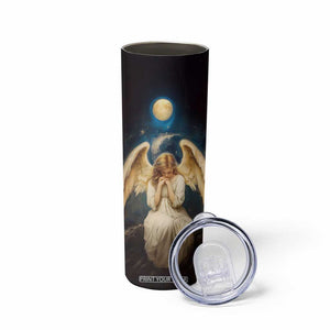 Faith Angel Star Night Skinny Tumbler Personalized TS04 Print Your Wear