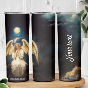 Faith Angel Star Night Skinny Tumbler Personalized TS04 Print Your Wear