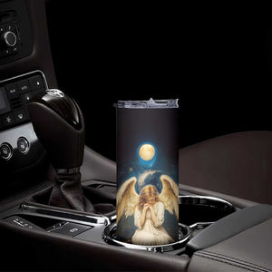 Faith Angel Star Night Skinny Tumbler Personalized TS04 Print Your Wear