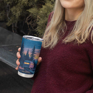 Camping RV Tumbler Cup Personalized TS04 Print Your Wear