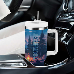 Camping RV Tumbler With Handle Personalized TS04 Print Your Wear