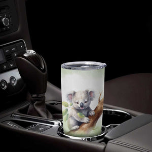 Koala Hugs Tree Tumbler Cup Personalized TS04 Print Your Wear