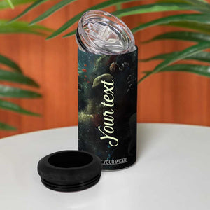 Mermaid Ocean 4 in 1 Can Cooler Tumbler Personalized TS04 Print Your Wear