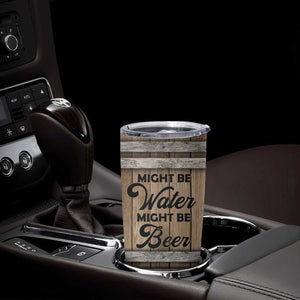 Beer Barrel Wooden Personalized Tumbler Cup TS04 Print Your Wear