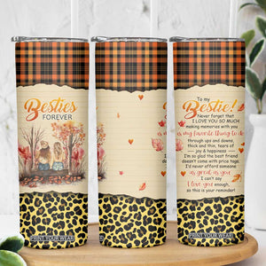 Bestie Forever Skinny Tumbler TS04 Print Your Wear