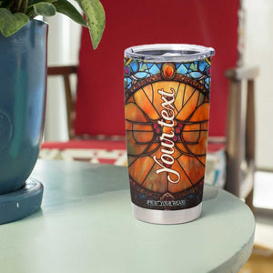 Dragonfly Carnelian Crystal Mosaic Tumbler Cup Personalized TS04 Print Your Wear