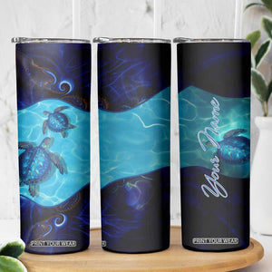 Sea Turtle Skinny Tumbler Personalized TS04 Print Your Wear